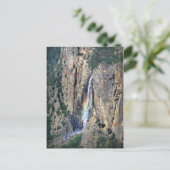 Bridalveil-Herfsten van boven - Yosemite Briefkaart (Staand voorkant)