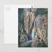 Bridalveil-Herfsten van boven - Yosemite Briefkaart (Voorkant / Achterkant)