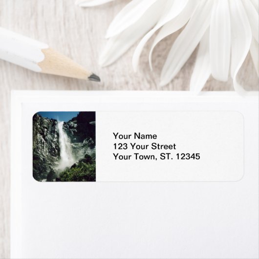 Bridalveil Herfsten- Yosemite Etiket (Insitu)