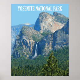 Bridalveil Herfsten - Yosemite National Park Poster