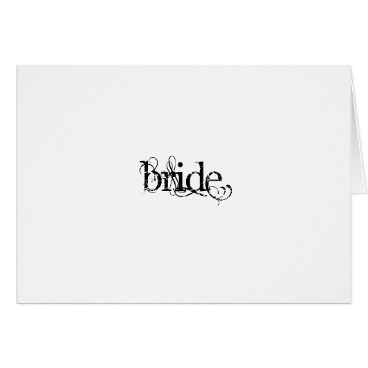 Bride (Voorkant Horizontaal)