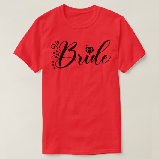 Bride 18 t-shirt (Design voorkant)