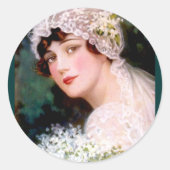 Bride 1915 ronde sticker (Voorkant)