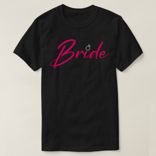 Bride 1 t-shirt (Design voorkant)