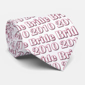 Bride 2010 stropdas (Opgerold)