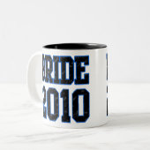 Bride 2010 tweekleurige koffiemok (Voorkant links)