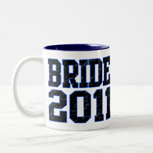 Bride 2011 tweekleurige koffiemok (Links)