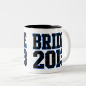 Bride 2013 tweekleurige koffiemok (Voorkant rechts)