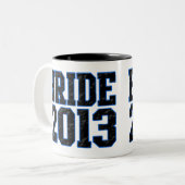 Bride 2013 tweekleurige koffiemok (Voorkant links)