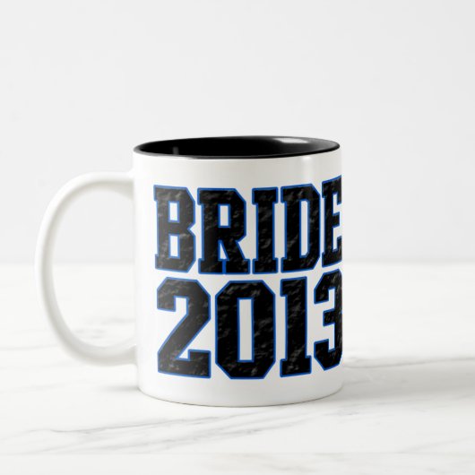Bride 2013 tweekleurige koffiemok (Links)