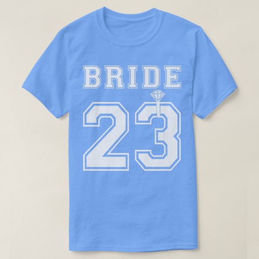 Bride 2023 Engagement Bridal Shower Proposal Match T-shirt (Design voorkant)