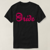 Bride 35 t-shirt (Design voorkant)