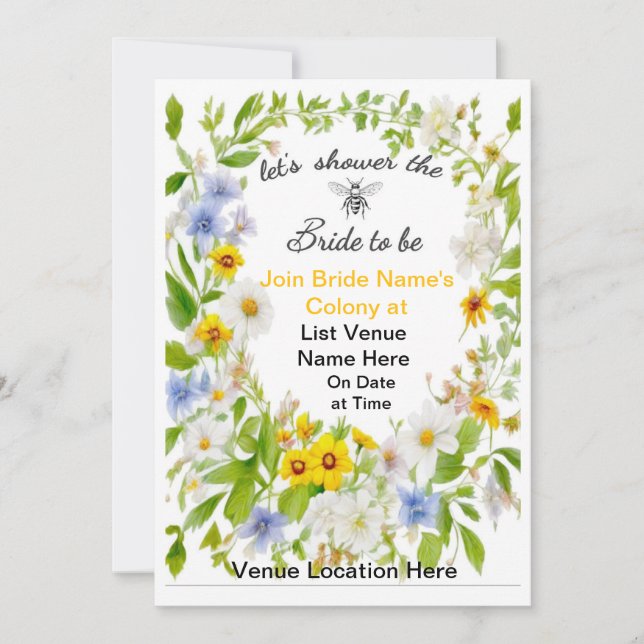 Bride aan Bee (Voorkant)