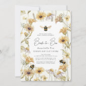 Bride aan Bee Chamomile & Daisies Vrijgezellenfees Kaart (Voorkant)
