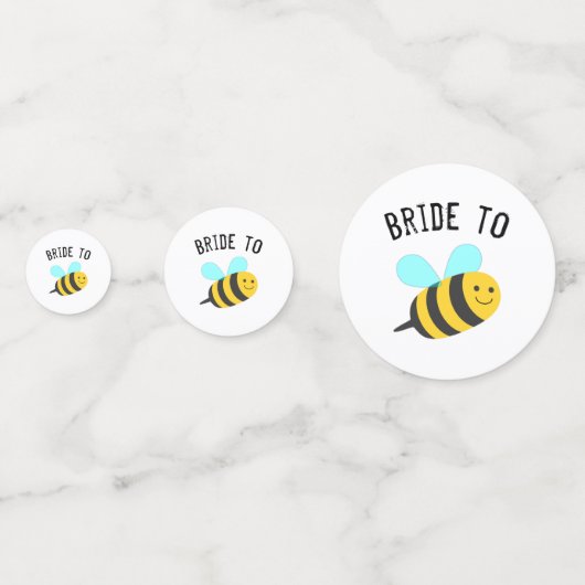 Bride aan Bee Confetti (Voorkanten)