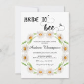 Bride aan Bee | Waterverf Florence Vrijgezellenfee Kaart (Voorkant)