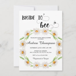 Bride aan Bee | Waterverf Florence Vrijgezellenfee Kaart