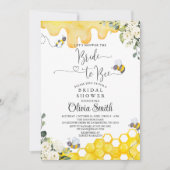 Bride-aan-bijenbridal Shower-uitnodiging Kaart (Voorkant)