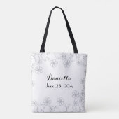  bride, aangepast tote bag (Achterkant)