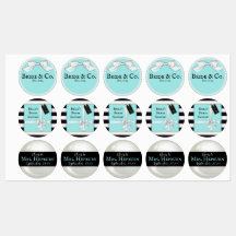 Bride and Co Stickers/labels voor Vrijgezellenfees