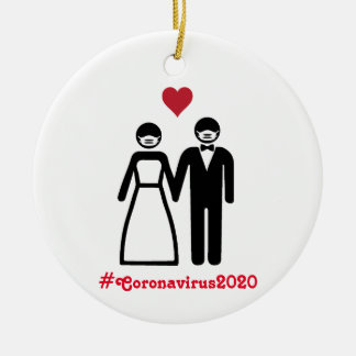 Bride And Groom | Ornament van Coronavirus