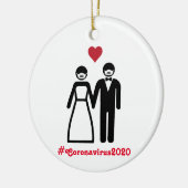 Bride And Groom | Ornament van Coronavirus (Links)