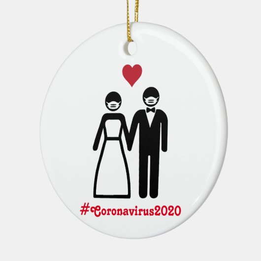 Bride And Groom | Ornament van Coronavirus (Links)