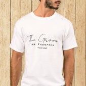 Bride and Groom Shirts, Custom Honeymoon Shirts