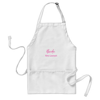 Bride Apron Standaard Schort