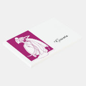 Bride art illustratie gastenboek (Hoek)