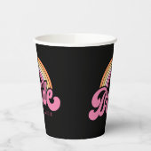 Bride Babe Aangepaste papierkop Papieren Bekers (Links)