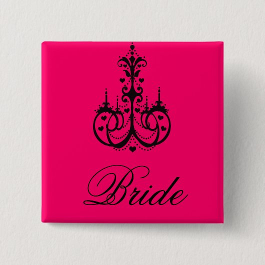 Bride Bachelorette Party Button (Voorkant)