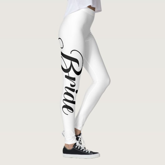 Bride Bachelorette Party Elegant Leggings (Rechts)