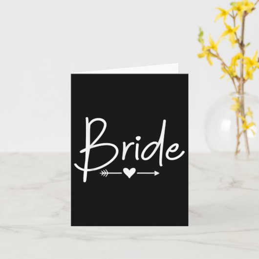 Bride Bachelorette Party Kaart (Gele Bloem)