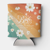 Bride | Bachelorette Weekend Party Personalized Blikjeskoeler (Voorkant)