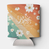 Bride | Bachelorette Weekend Party Personalized Blikjeskoeler (Achterkant)