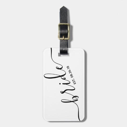 Bride Bagagelabel (Voorkant verticaal)