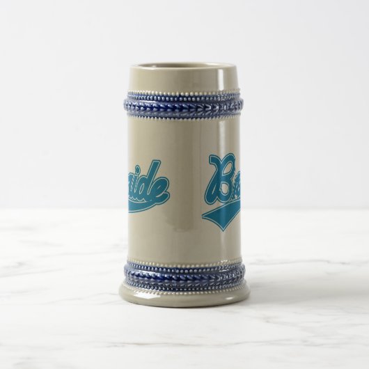 Bride (Baseball Script Blue) Bierpul (Center)