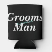 BRIDE BE Mijn Groomsman Weddenschap Bridal Party Blikjeskoeler (Achterkant)