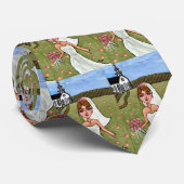 Bride Beauful - stropdas (Opgerold)