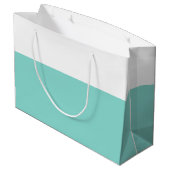 Bride & Bedrijf voor altijd Jij & ik Shower Party Groot Cadeauzakje (Achterkant Gekanteld)