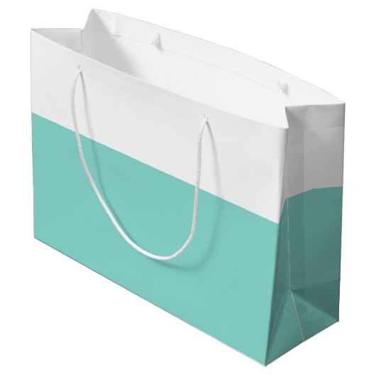 Bride & Bedrijf voor altijd Jij & ik Shower Party Groot Cadeauzakje (Achterkant Gekanteld)