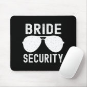 Bride Beveiliging Grappig Huwelijk Bachelorette Fe Muismat (Met muis)