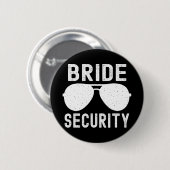 Bride Beveiliging Grappig Huwelijk Bachelorette Fe Ronde Button 5,7 Cm (Voorkant /achterkant)