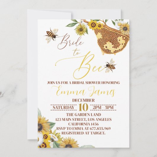 Bride-bijenkast honingraat kaart (Voorkant)