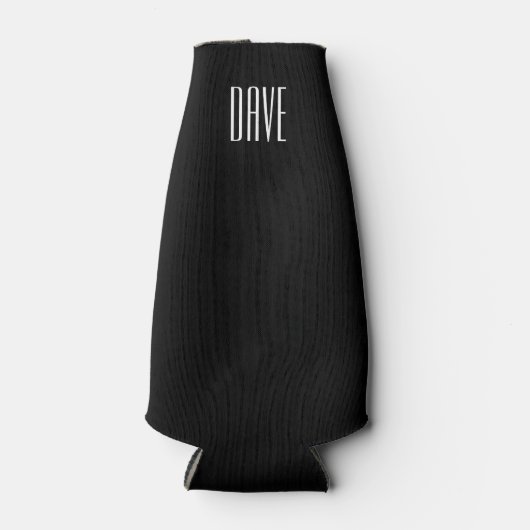 BRIDE Blauwgroen blauw en zwart Tuxedo Bridal Part Flesjeskoeler (Voorkant)