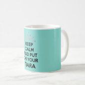 Bride blijft je Tiara Vrijgezellenfeest feest opze Koffiemok (Voorkant rechts)