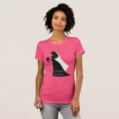 Bride Boss Silhouette T-shirt (Voorkant volledig)