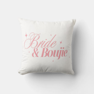 Bride & Boujie Design Vrouwelijke Bruidsmeisjesu Kussen