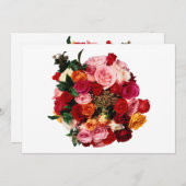 Bride Bouquet Kaart (Voorkant / Achterkant)